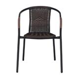 scaun-rachita-sintetica-maro-metal-negru-doren-4.jpg