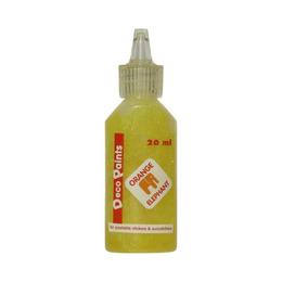 Vopsea decorativa Orange Elephant, yellow, 20ml