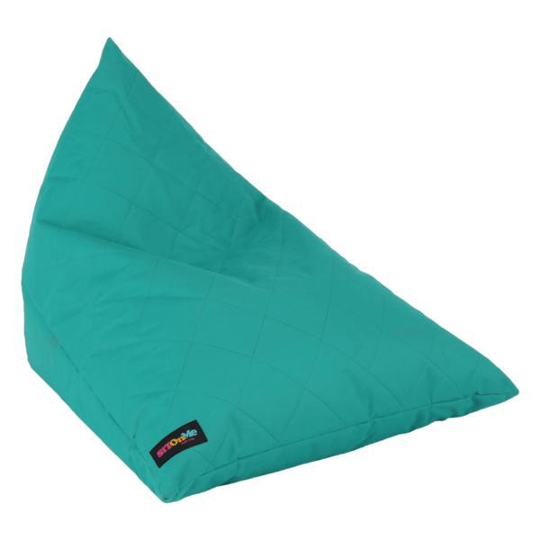 Fotoliu tip sac textil turcoaz vetok 90x110x90 cm
