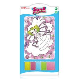 Set pictura cu nisip orange elephant, fairy 1