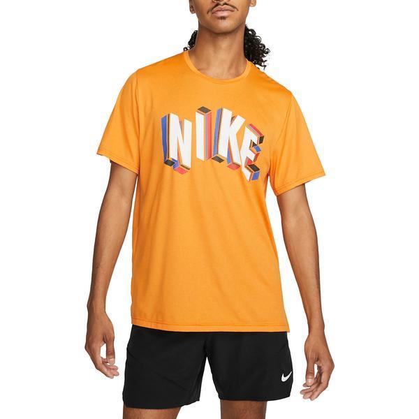 Tricou barbati nike pro dri-fit hyper dry dm6666-834, xl, portocaliu