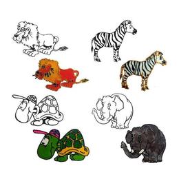 Set creatie pentru pictura orange elephant, safari