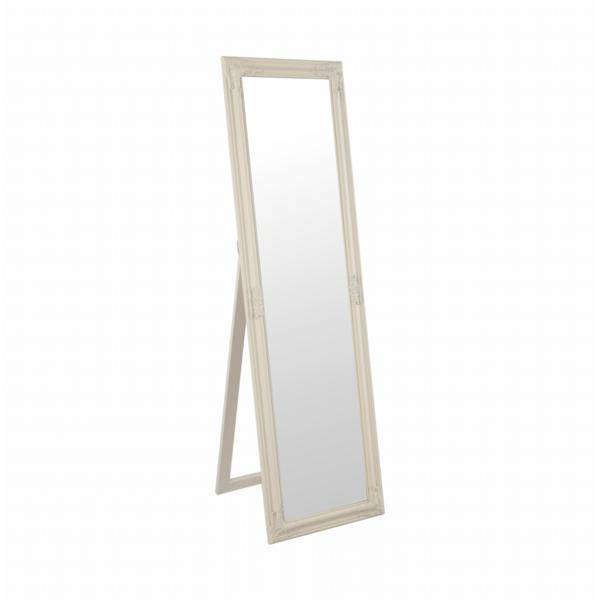 Oglinda podea rama lemn crem malkia 36x126 cm