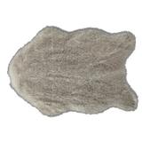 Covor blana artificiala bej Malone 60x90 cm