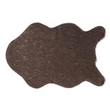 Covor blana artificiala bej argintiu Fox 60x90 cm