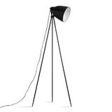 Lampadar metal negru Cinda 62x62x162 cm