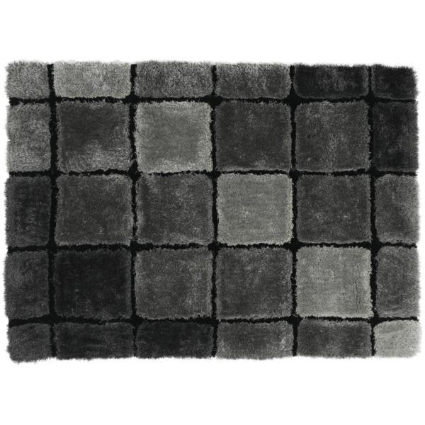 Covor textil gri ludvig 100x140 cm
