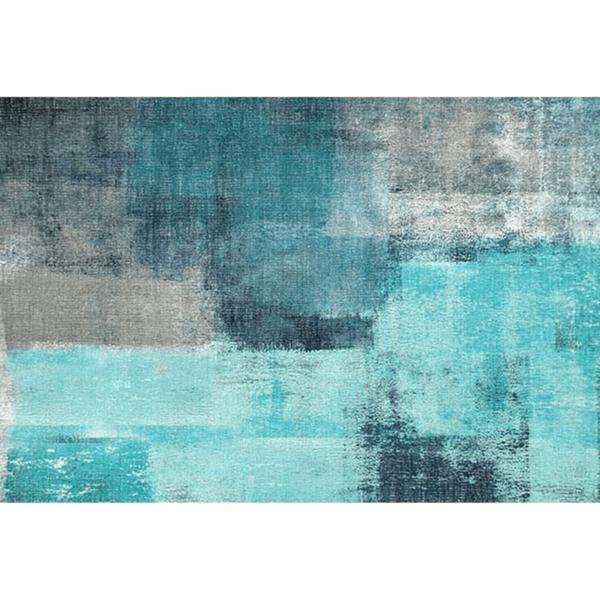 Covor textil albastru gri esmarina 120x180 cm