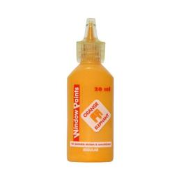 Vopsea pentru vitralii orange elephant, dark yelow, 20ml