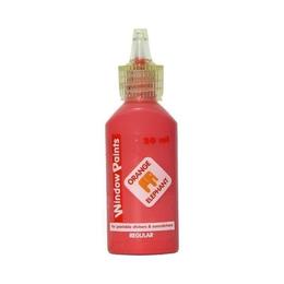 Vopsea pentru vitralii orange elephant, red, 20ml