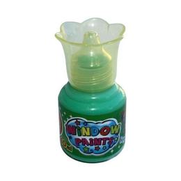 Vopsea pentru vitralii cu sclipici orange elephant, green, 40ml