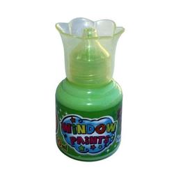 Vopsea pentru vitralii cu sclipici orange elephant, lightgreen, 40ml