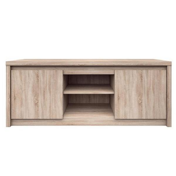Comoda tv, pal stejar sonoma, norty, 127x42x51 cm