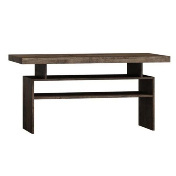 Masuta cafea din mdf maro frasin infinity 120x60x60 cm