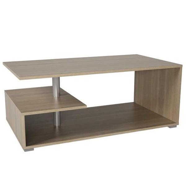 Masuta de cafea din pal maro stejar sonoma dorisa 110x60x45 cm