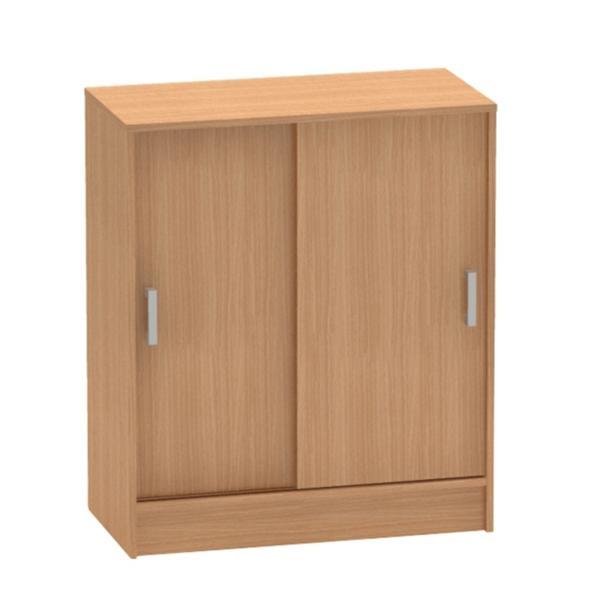 Comoda, 2 usi, glisante mdf fag, betty, 80x39x93.3 cm