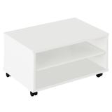 Masuta de cafea din mdf alb Rioma 90x60x45 cm