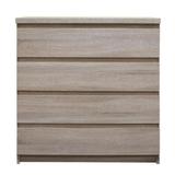 Comoda, 4 sertare, din pal stejar sonoma, Panama, 83x41x88 cm
