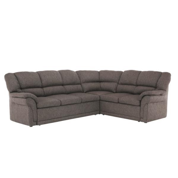 Coltar extensibil cu tapiterie textil maro dreapta amelia 270x220x93 cm
