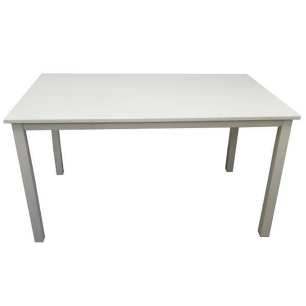 Masa din mdf alb astro 110x70x74 cm