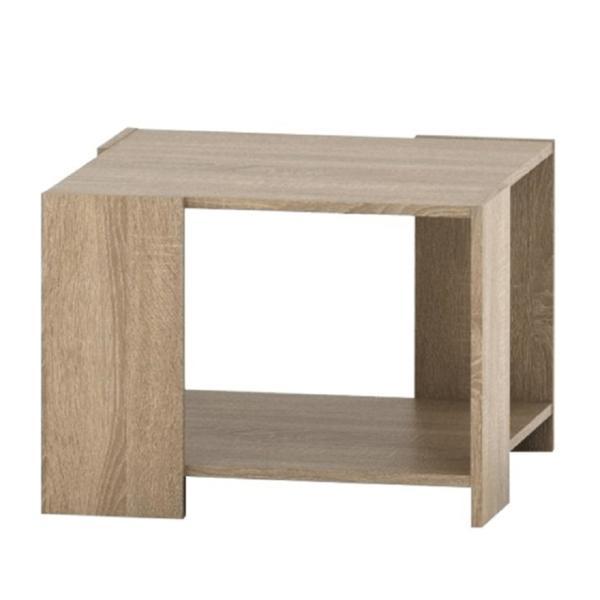Masuta cafea din mdf maro stejar sonoma tempo 63x63x45 cm