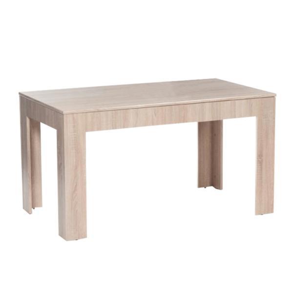 Masa extensibila din pal melaminat maro stejar sonoma admiral 140-180x80x76 cm