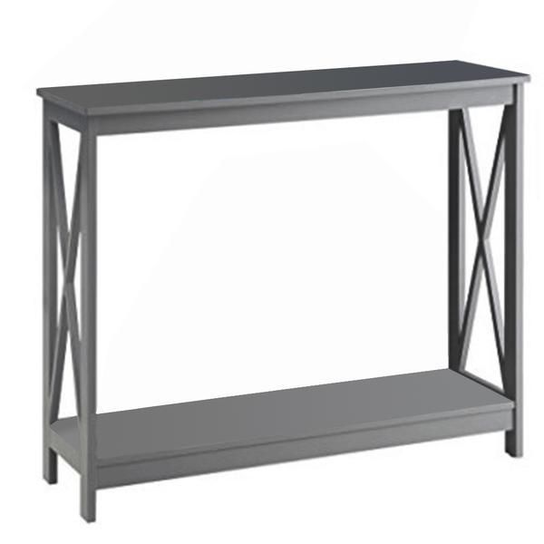 Consola, din mdf gri, sonet 100x30x80 cm