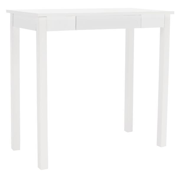Consola, din mdf alb, amyntas, 80x40x75 cm