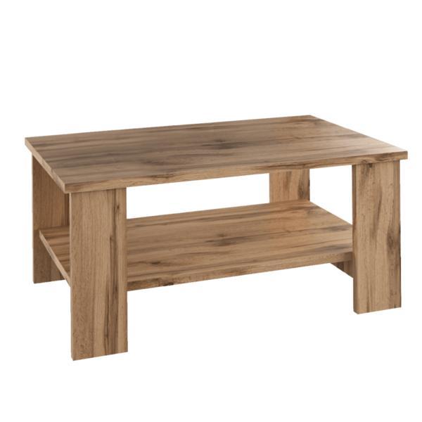 Masuta de cafea din mdf maro stejar wotan bernardo 90x55x41 cm