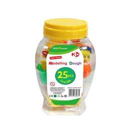Set creatie pentru modelaj orange elephant, 25 piese