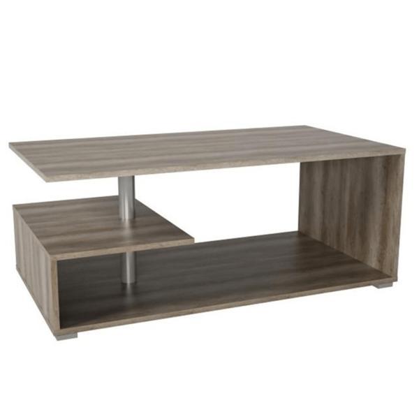 Masuta de cafea din mdf maro stejar dorisa 110x65x45 cm