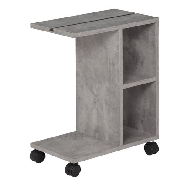 Masuta din pal gri carbon deschis niden 40x24x50 cm