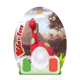Set creatie pentru modelaj orange elephant, dino-3