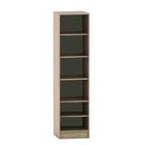 Biblioteca 6 polite din mdf stejar sonoma BETTY 45x42x180 cm