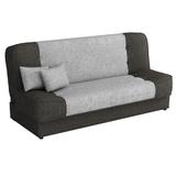 Canapea extensibila maro Asia 194x86x95 cm
