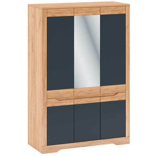 Dulap auriu gri grafit fidel 135,2x58x200,5 cm