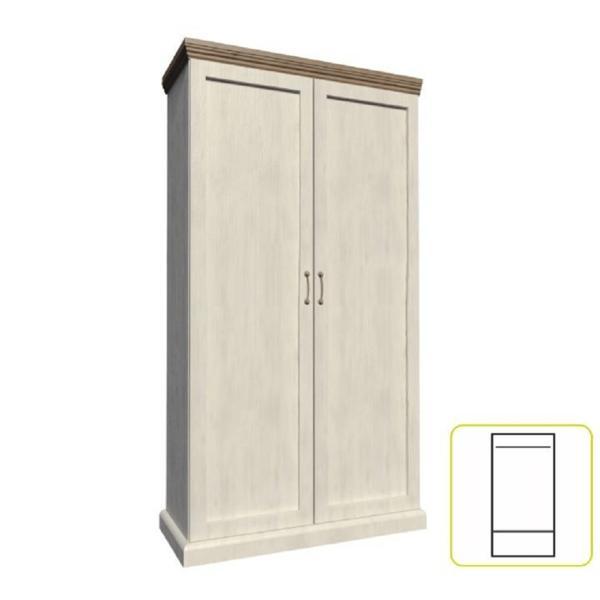 Dulap 2 usi mdf pin nordic stejar salbatic royal