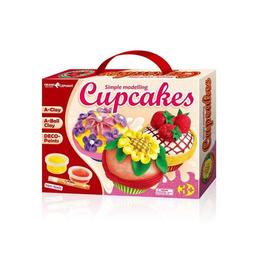 Set creatie pentru modelaj orange elephant, cupcakes