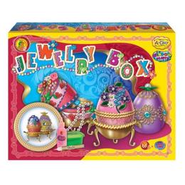 Set creatie pentru modelaj orange elephant, jewelry box