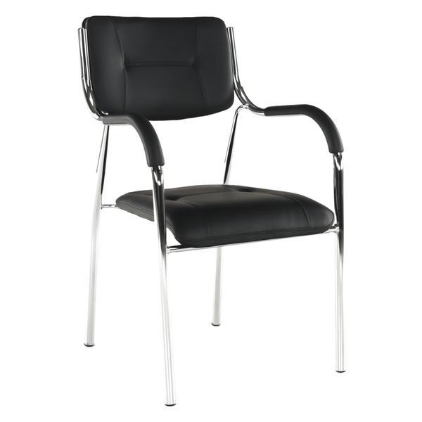 Scaun piele ecologica neagra iilham