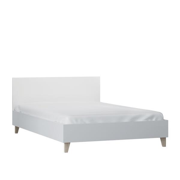 Pat mdf alb margini fiera 205x95x93 cm