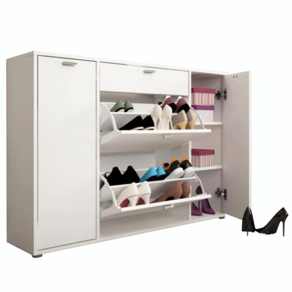 Pantofar pal alb anabela 120x28x85 cm