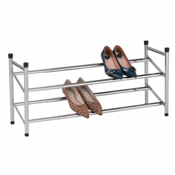 Pantofar metal crom negru tea