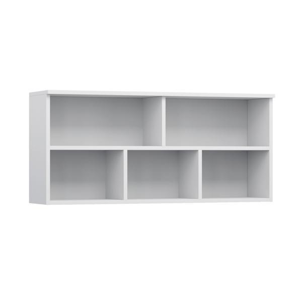Raft suspendabil mdf alb fiera 110x23x50 cm