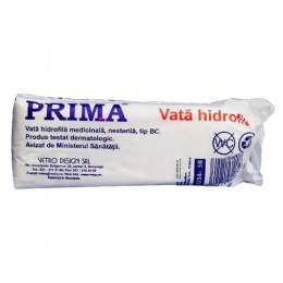 Vata hidrofila tip bc - Prima medical cotton pleat 50 gr