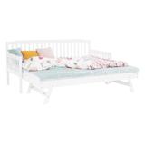 Pat extensibil pentru copii lemn pin Pedreza 212x96x94 cm