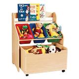 Raft organizator mdf natur Maisie 63.5x38x76 cm