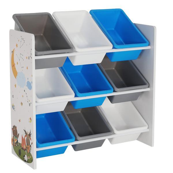 Raft organizator multicolor darling 65x26.5x60 cm