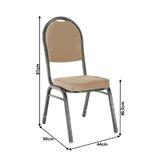 scaun-tapiterie-textil-bej-cadru-metal-gri-jeff-5.jpg