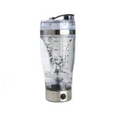 Shaker electric portabil 450 ml pentru proteine, mixer suplimente alimentare, cacao, cafea, etc.
